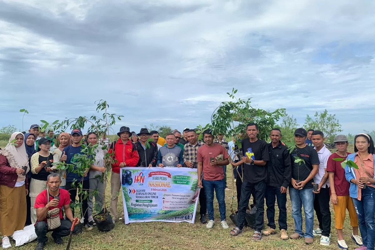 Peringati HPN Ajo Matim Gelar Penghijauan (Foto:Dok.AJO MATIM)
