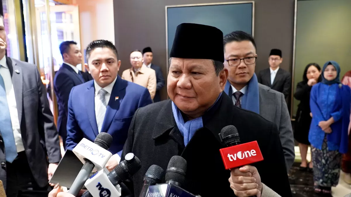 Foto keteranagn PERS preside R. I, Prabowo Subianto  (Istimewa)
