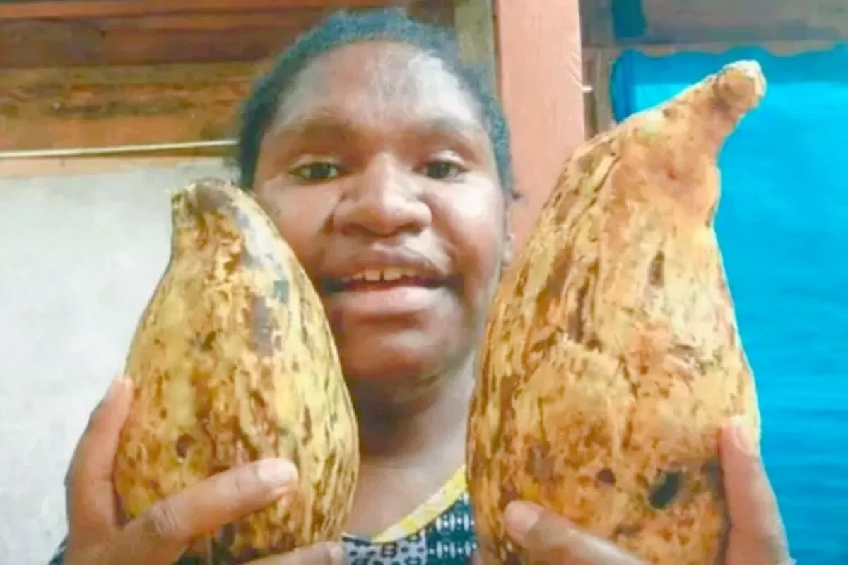 Viral Perempuan Papua Tolak MBG (Foto:Source LM)