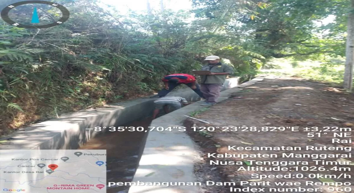 Pemerintah Desa Rai pastikan proses pelaksanaan pembangunan proyek sudah selesai dan dilakukan transparan
