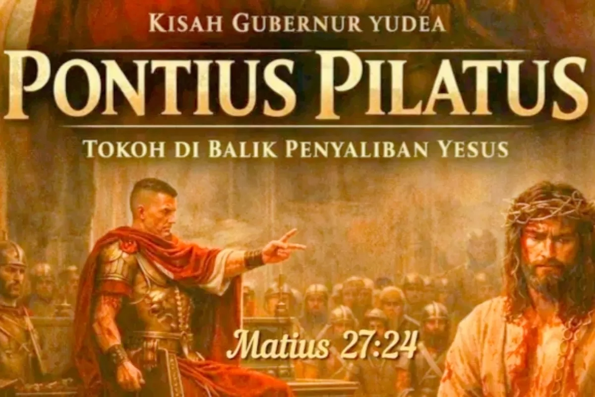 Kisah Pontius Pilatus pada Penyaliban Yesus Kristus (Foto:Ist.net)