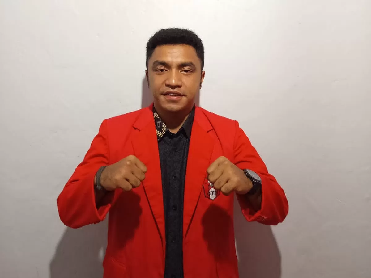 Ketua DPD GMNI NTT Bonevantura Goan 