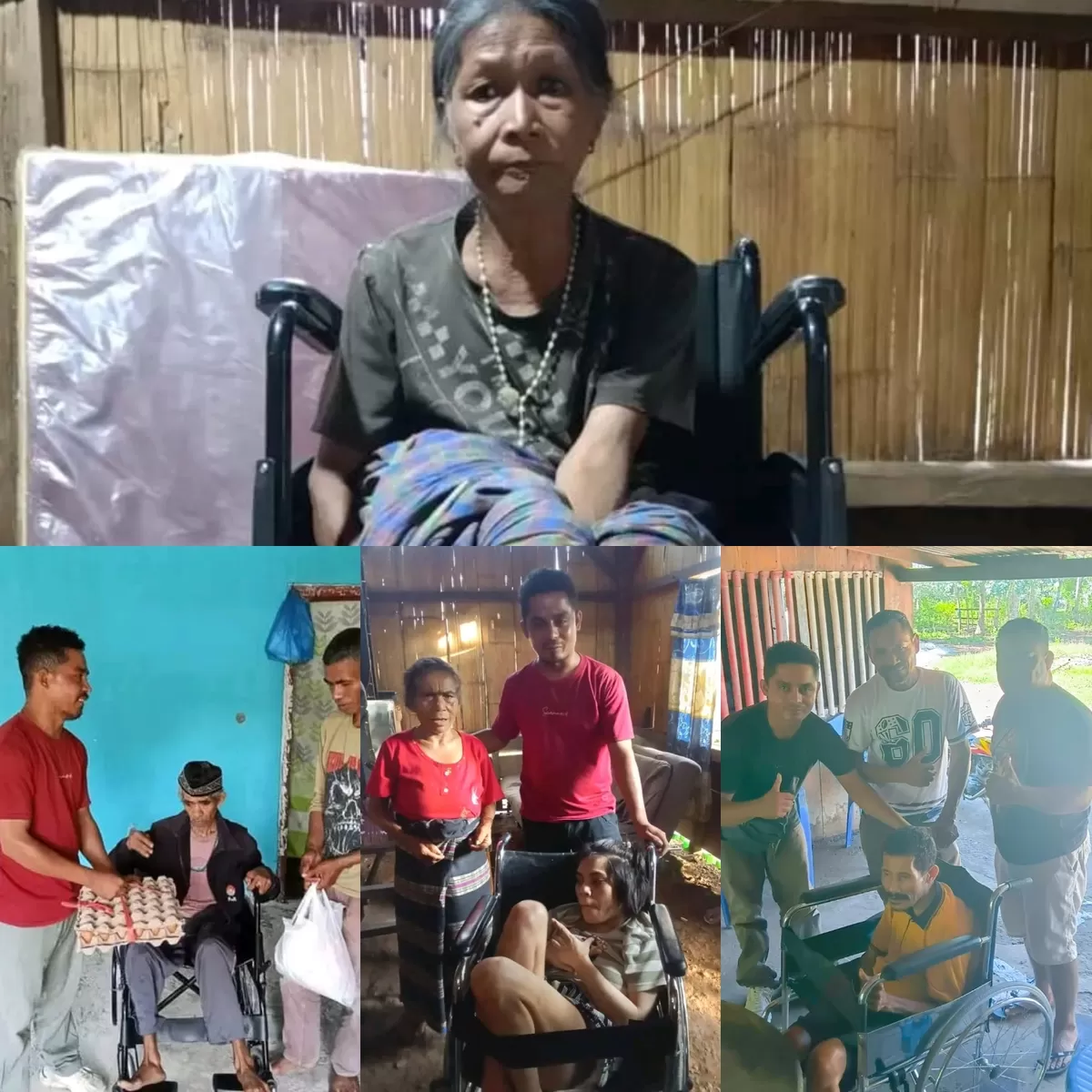 Jurnalis, Nardy Jaya yang menulis sambil mewujudkan kursi roda bagi kelompok rentan (Foto: Jhii. S-Idenusantara.com)