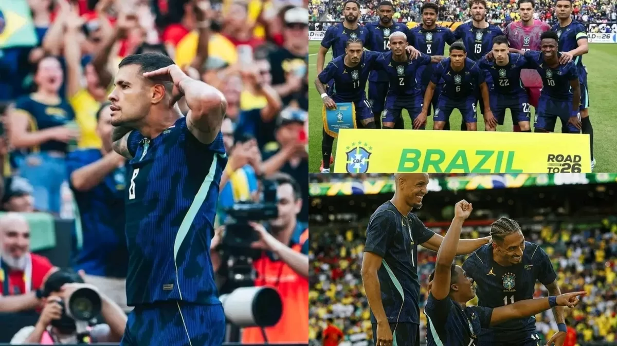 Hancurkan Mesir, Skuad Ancelotti Kirim Pesan Seram ke Rival Piala Dunia 2026 (Foto: Kolase Brazilian)