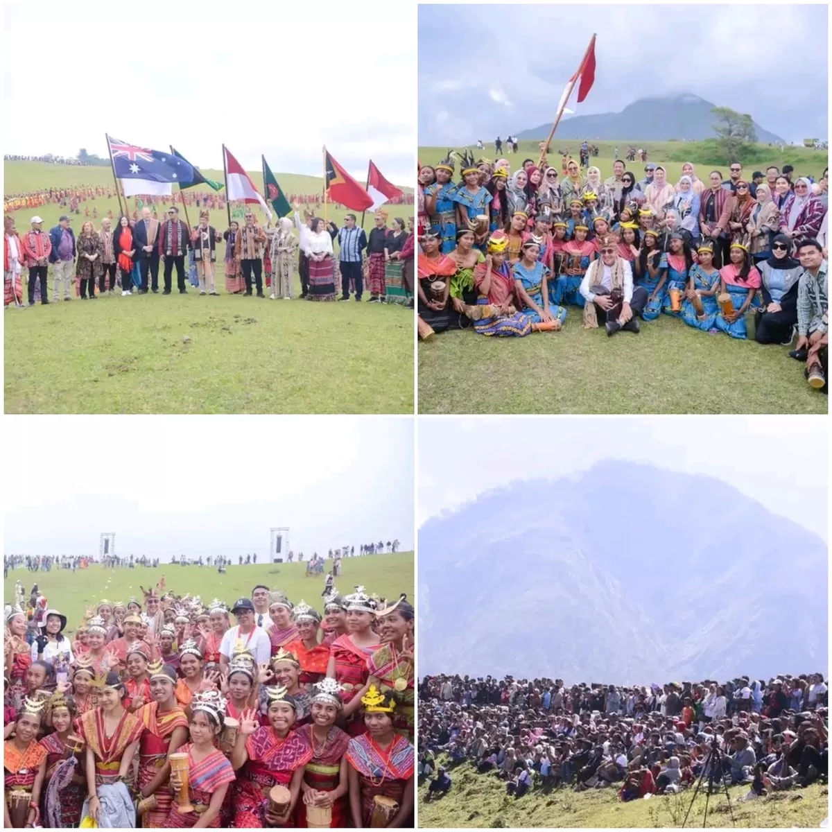 "Festival Kelas Dunia": 4 Suku Besar Bersatu, Fulan Fehan Ke-4 Sukses Gelar Likurai Kolosal di Tapal Batas (Foto:Prokopim Belu)
