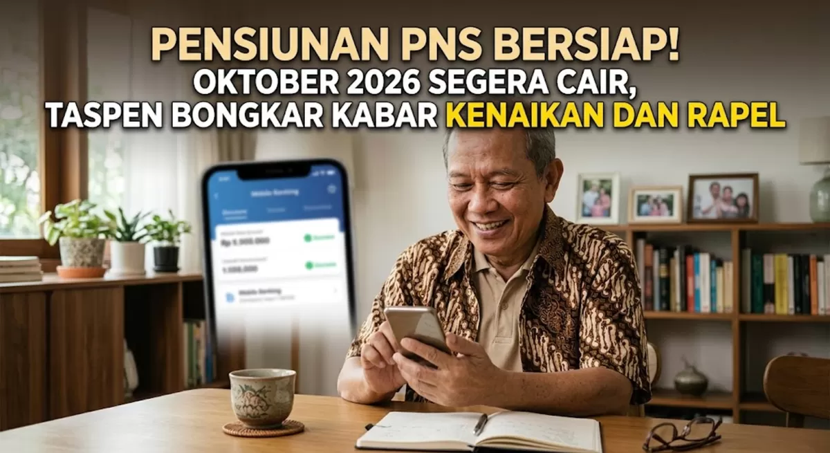 Pensiunan PNS Bersiap! Oktober 2026 Segera Cair, TASPEN Bongkar Kabar Kenaikan dan Rapel (Foto: Ide Nusantara)