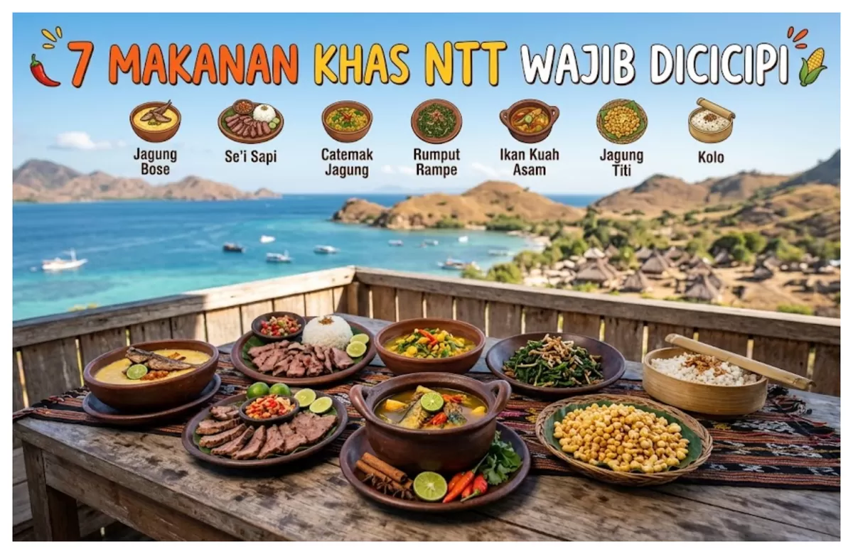 Ilustrasi Foto: 7 Makanan Khas NTT yang Wajib Dicicipi.