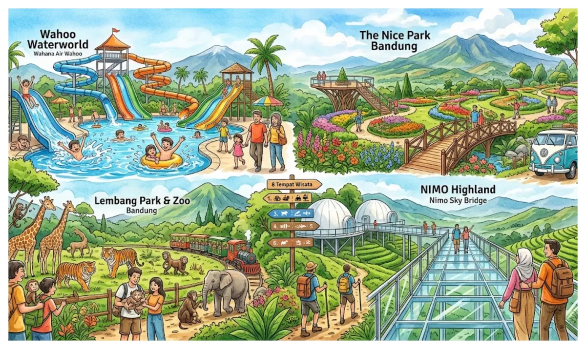 Ini 8 Tempat Wisata di Bandung yang Wajib Masuk Bucket List 2026.