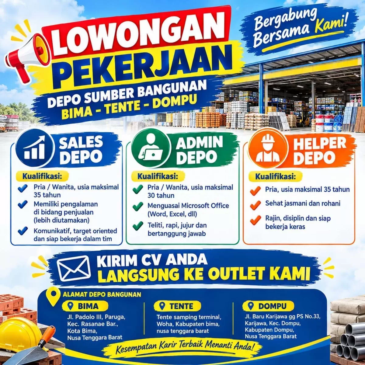 Loker NTB (Foto: Ide Nusantara.com)