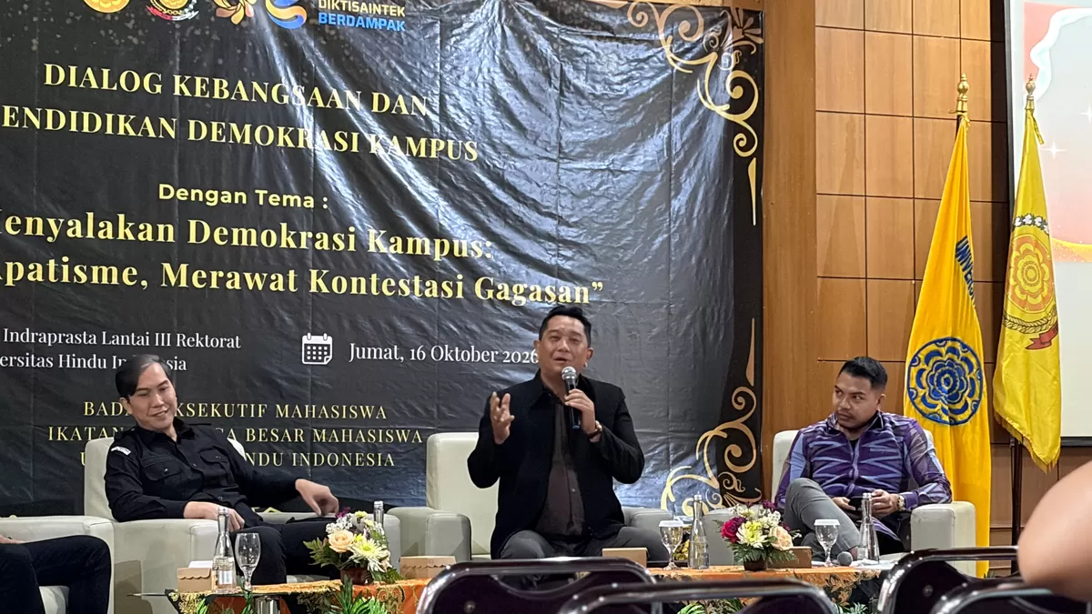 Lawan Apatisme, Bawaslu Bali Tantang Mahasiswa UNHI Jadi Pionir Demokrasi