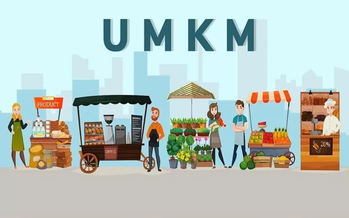 Ilustrasi pelaku UMKM