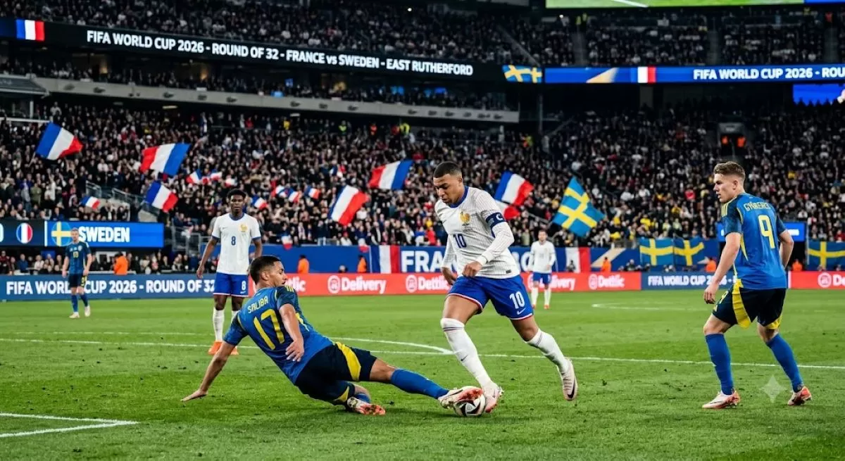  Preview Prancis vs Swedia di Babak 32 Besar Piala Dunia 2026 (Ilustrasi AI)