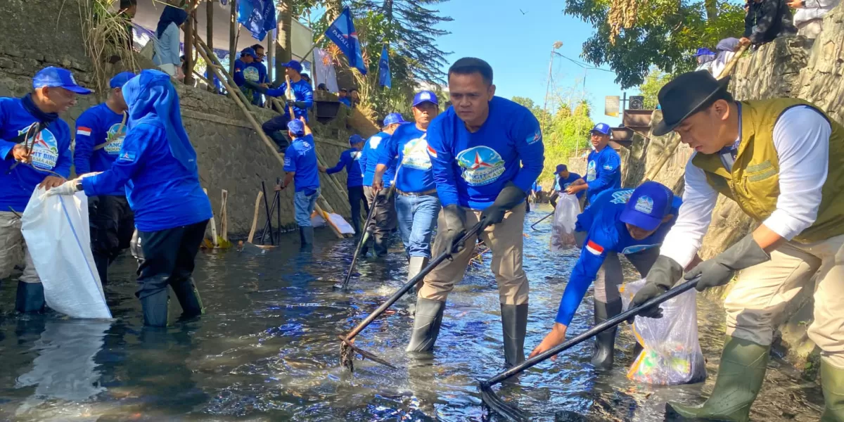 DPC Partai Demokrat Kota Bandung Deklarasikan Laskar Biru dan Gelar ...
