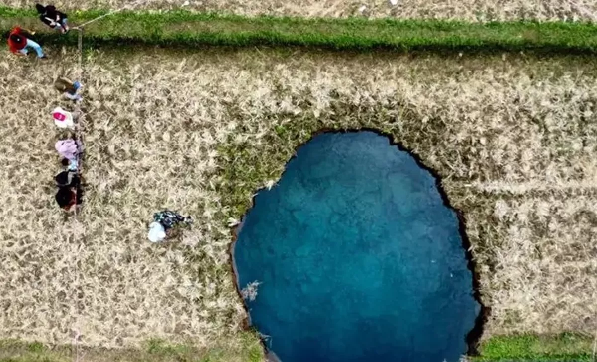 Fenomena sinkhole di Kabupaten Limapuluh Kota, Sumatera Barat - WartaPesona.com (Start News)