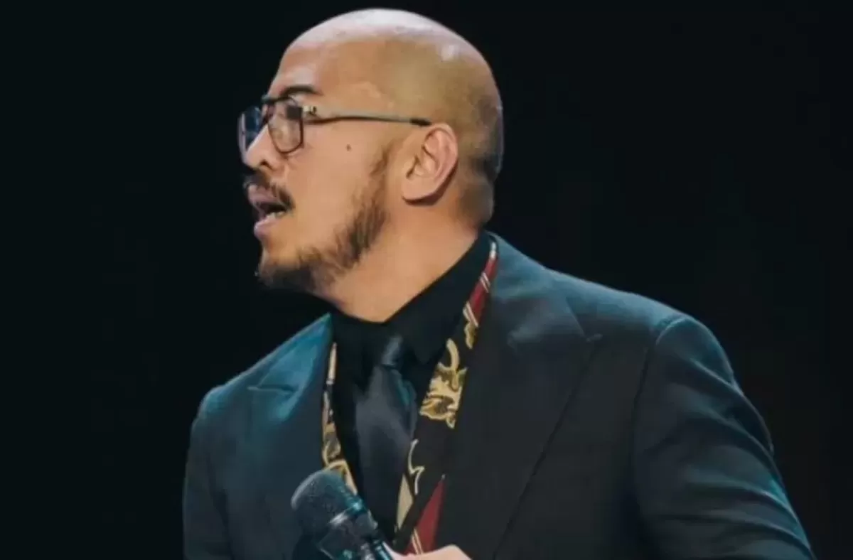 Menyoroti kalimat &lsquo;menurut keyakinan saya&rsquo; dalam pertunjukan stand up comedy &lsquo;Mens Rea&rsquo; dari komika, Pandji Pragiwaksono - WartaPesona.com (Centrea)