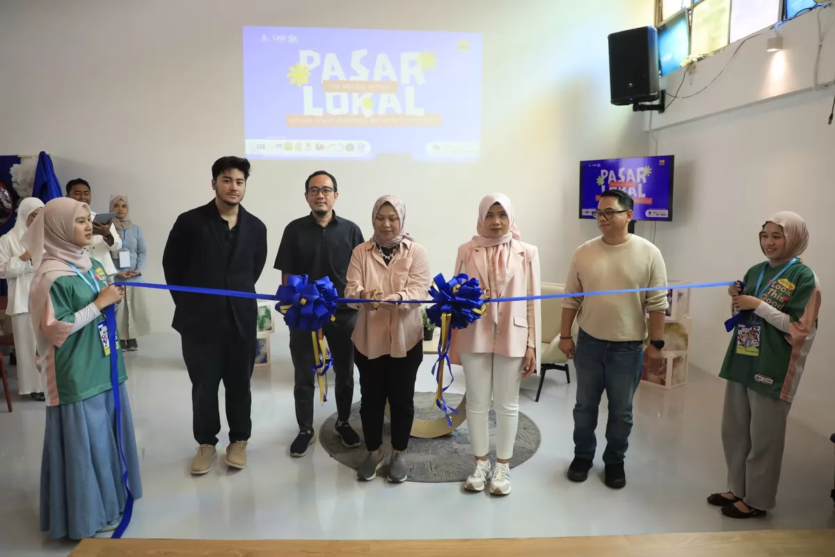 Pembukaan Pasar Lokal MBLoc Space - WartaPesona.com (Dok. Peserta Pasar Lokal @ihsan)