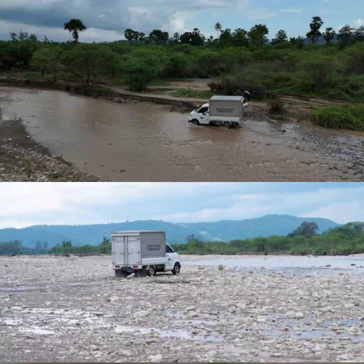 Seberangi Sungai, Petugas SPPG di Pedalaman NTT Bertaruh Nyawa Antar MBG, Harap Jembatan Dibangun - WartaPesona.com (Kumparan dan Radio Idola Semarang)