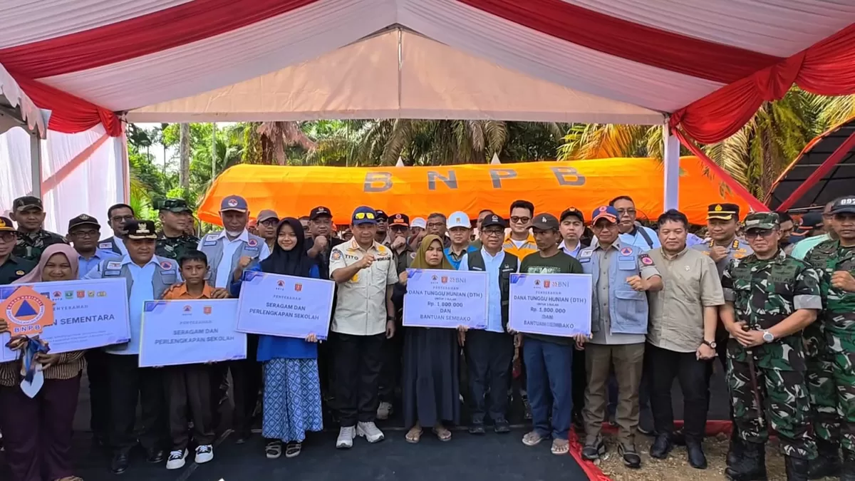 Huntara Sudah Siap Huni, Warga Terdampak Banjir di Agam Sumbar Senang Akhirnya Pindah dari Pengungsian - WartaPesona.com (Promedia)