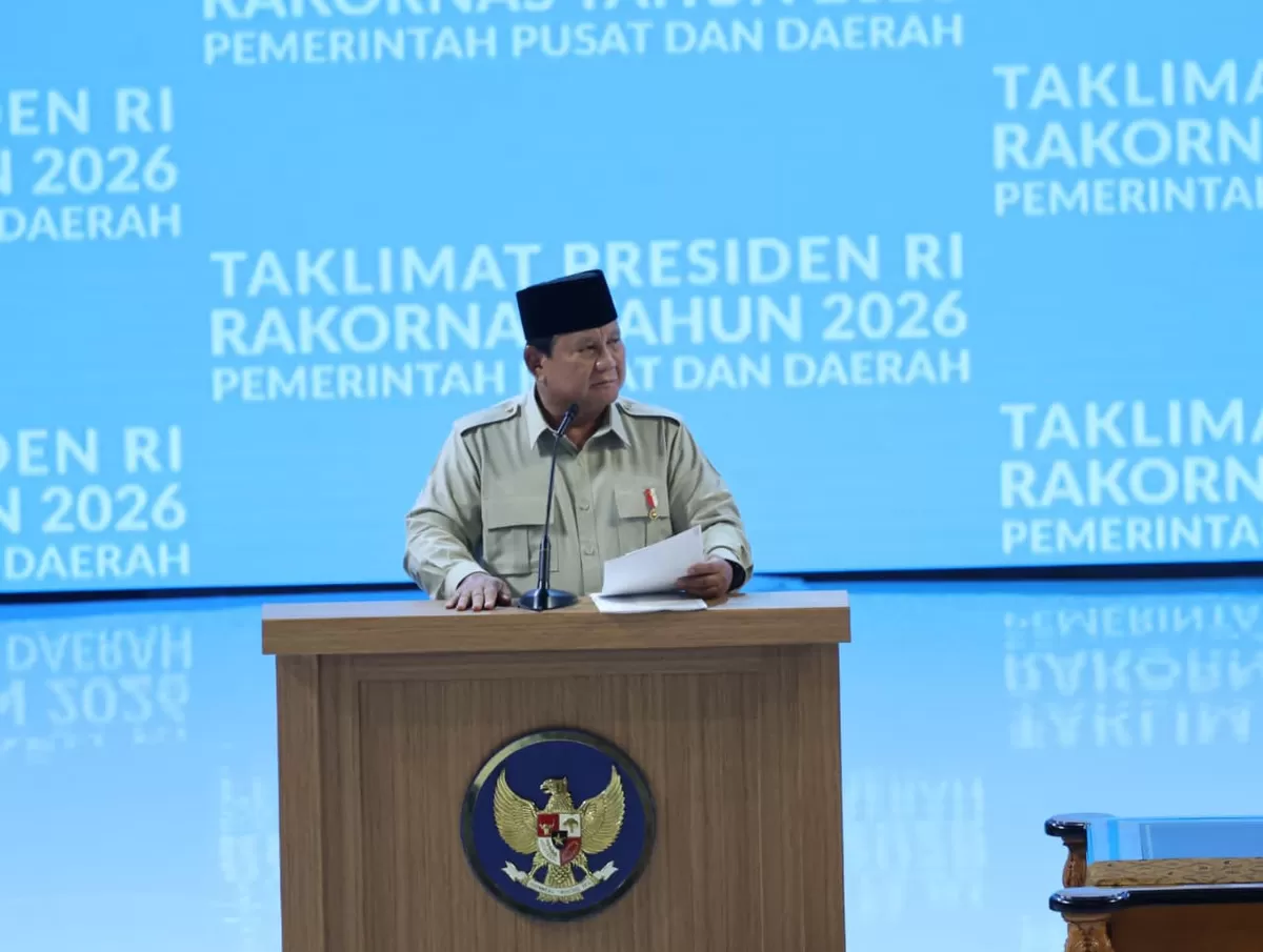 Presiden RI Prabowo Subianto Ingatkan Kepala Daerah Soal Darurat Sampah : Pusat-Daerah Harus Sinergi - WartaPesona.com (Rakornas Pemerintah Pusat dan Daerah 2026)
