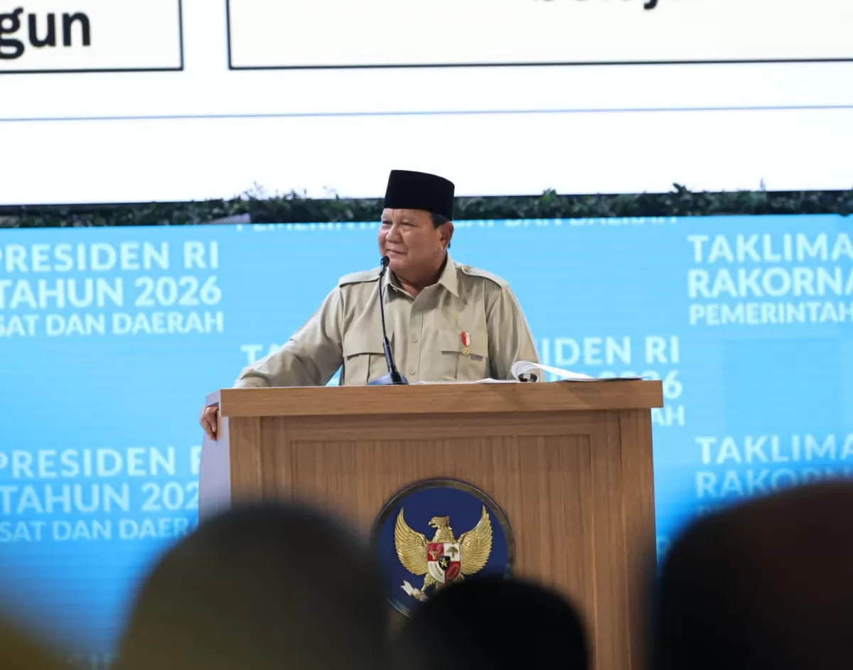 Prabowo Gagas Gerakan Indonesia ASRI, Fokus Penertiban Baliho dan Spanduk Demi Keindahan Kota - WartaPesona.com (Rakornas Pemerintah Pusat dan Daerah 2026)
