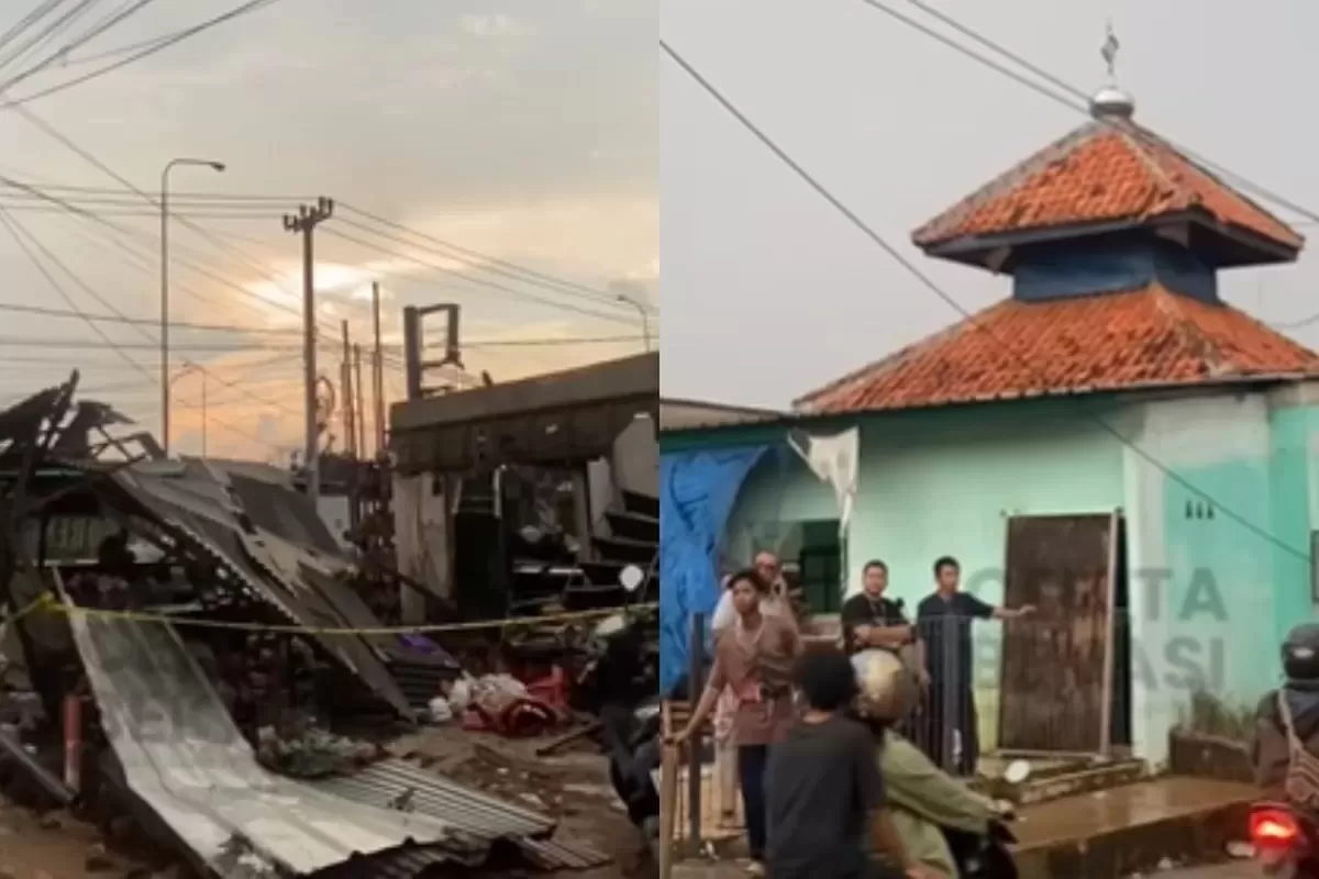 Mushola Dilaporkan Aman dari Kobaran Api Meski Jaraknya Dekat dengan SPBE Cimuning yang Sempat Alami Kebakaran Besar - WartaPesona.com (Suara Merdeka Pekalongan)