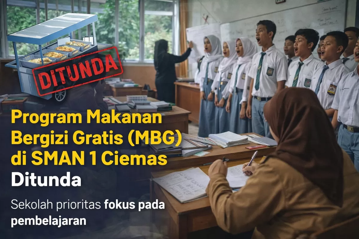 Dugaan Polemik Distribusi MBG di Sekolah, SMA di Sukabumi Ini Nilai Guru Hanya Fokus Ngajar bukan Ikut Bagikan Ompreng - WartaPesona.com (SUKABUMIKU.i)