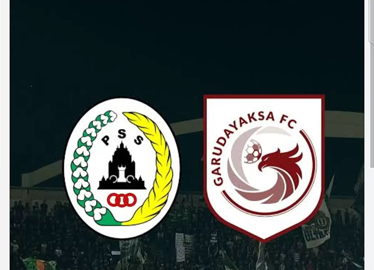 Ilustrasi pertandingan PSS Sleman melawan Garudayaksa FC.