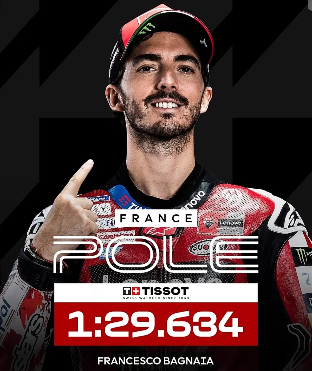 Francesco Bagnaia. (Instagram @motogp)