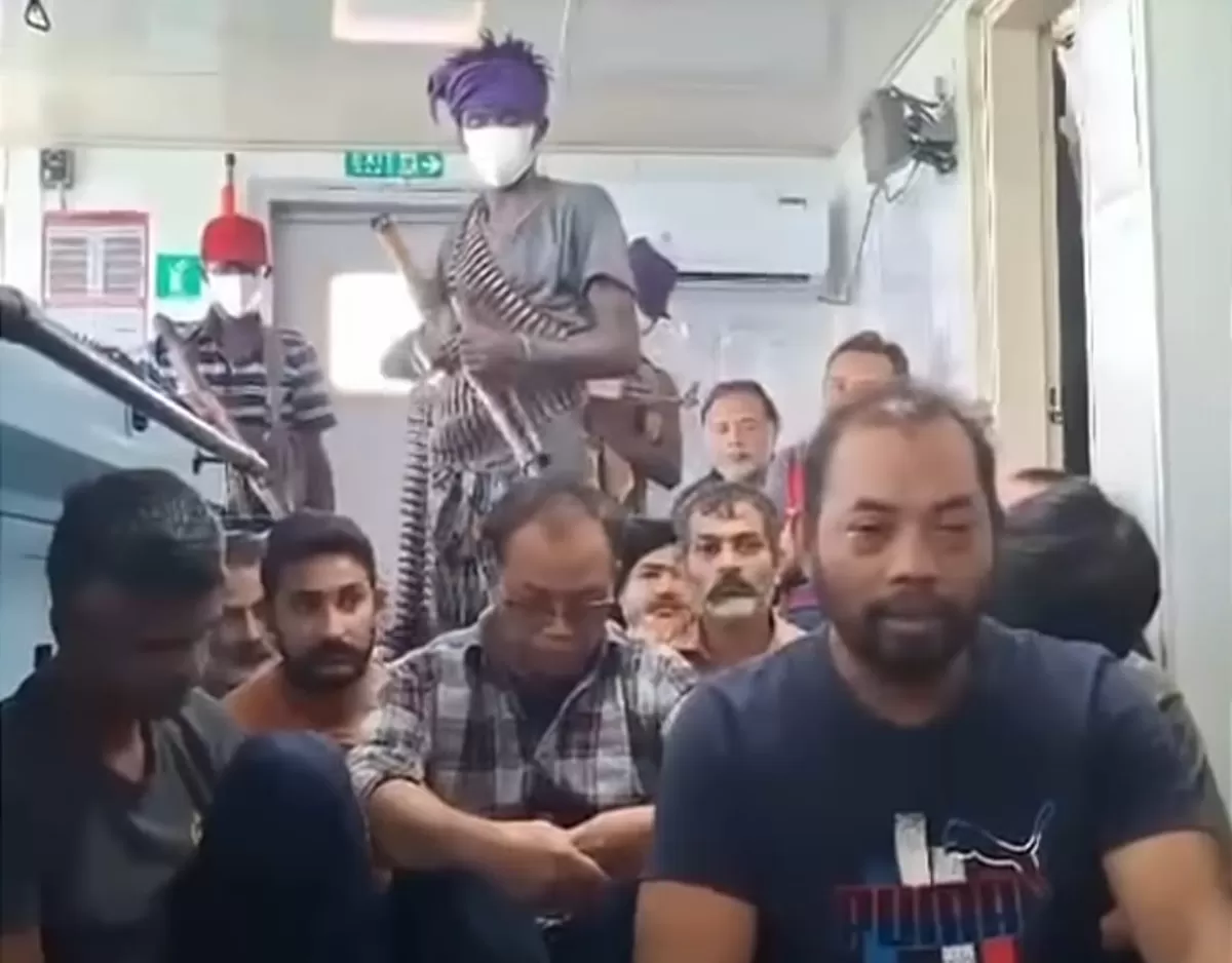 Anak buah kapal WNI disandera bajak laut bersenjata Somalia. (Instagram @berita061) 