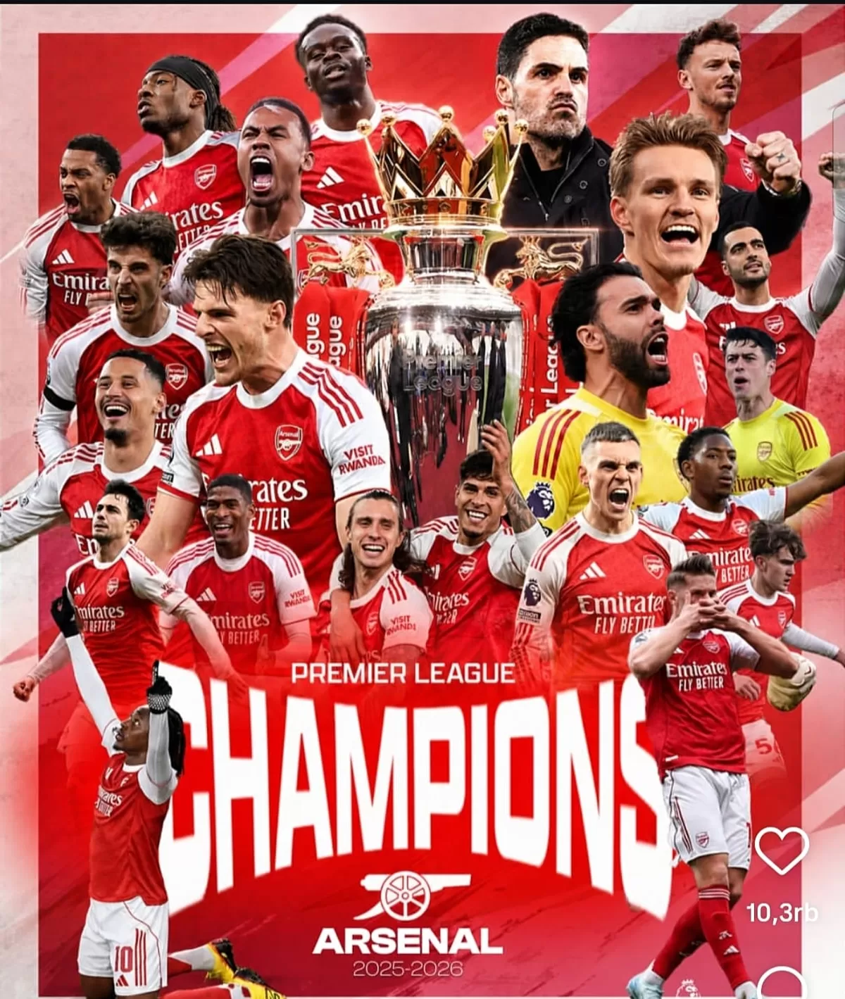 (Instagram @arsenal)