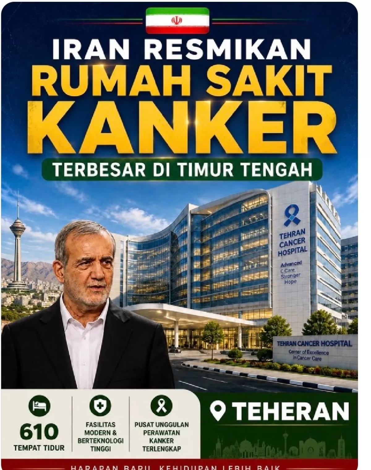 Akun X @Iran Embassy in Indonesia.