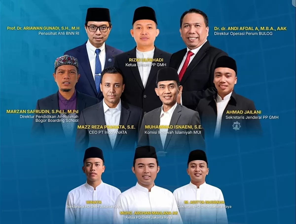 Narasumber NGL batch III yang dilsenggarakan Gerakan Mahasiswa Hidayatullah. (Instagram @pp.gmhofficial)