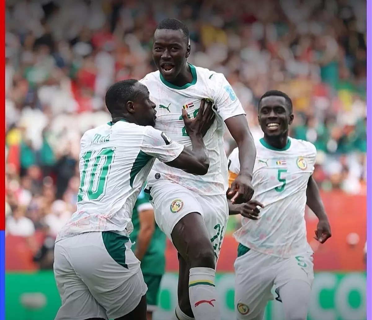 Pemain Senegal merayakan gol mereka ke gawang Irak. (Instagram @fifaworldcup)