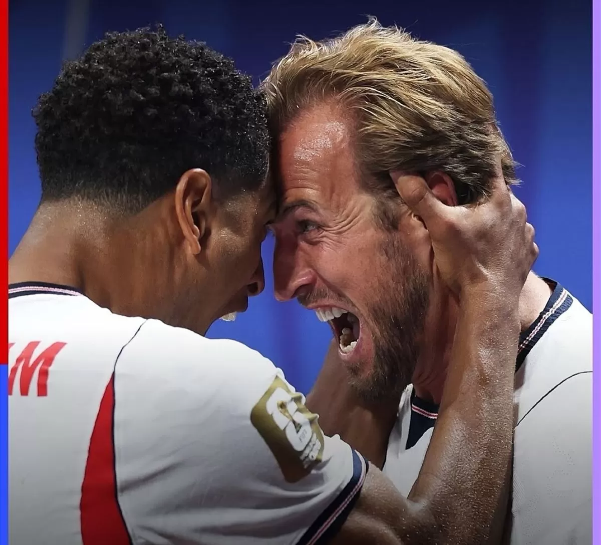 Pemain Inggris merayakan gol mereka ke bawang Kongo. (Instagram @fifaworldcup)