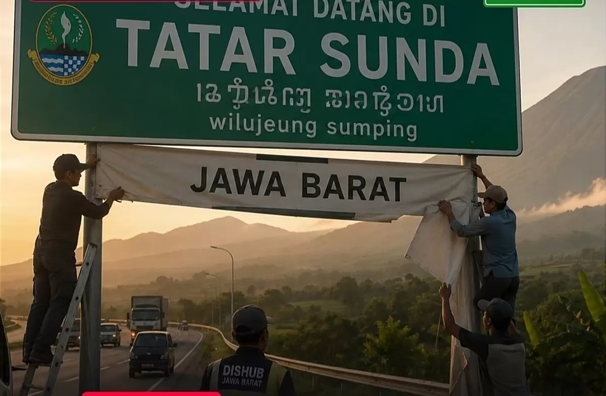Ilustrasi - Tatar Sunda. (Instagram @maju.idn)