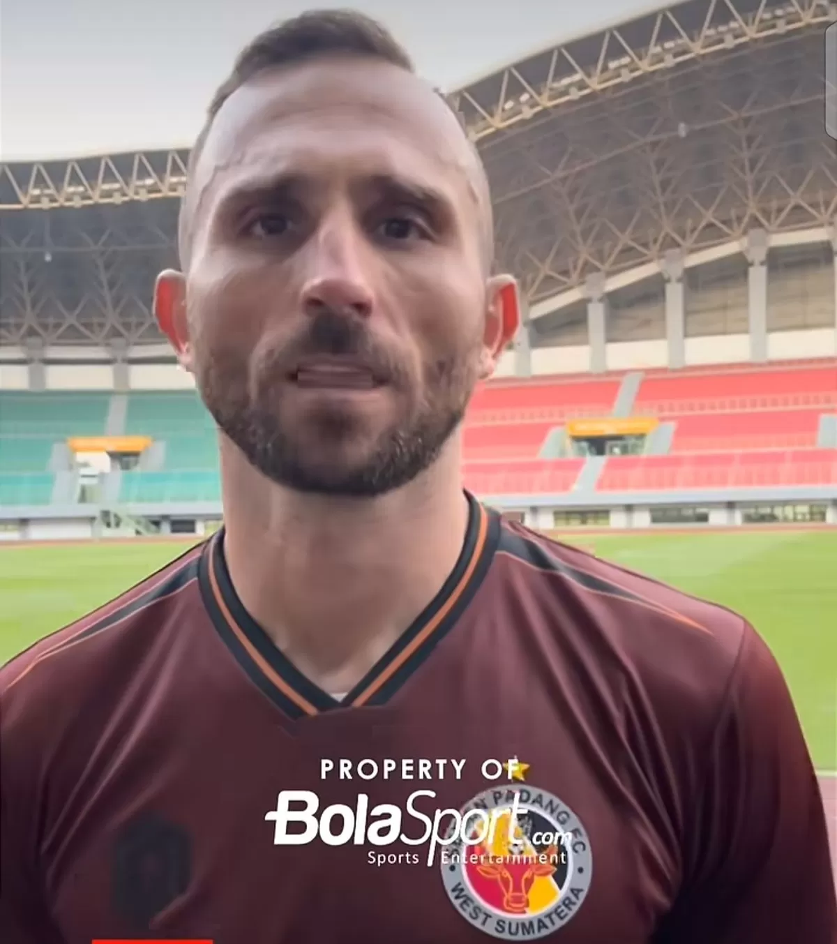 Ilija Spasojevic. (Instagram @bolasportcom)
