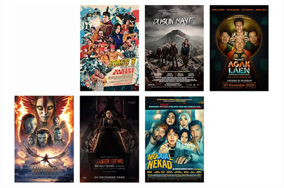 Jadwal film bioskop Tasik XXI Plaza Asia dan Transmart 1 Januari 2026 jadi pilihan hiburan masyarakat Tasikmalaya di momen libur tahun baru. (Dok. Cinema21)