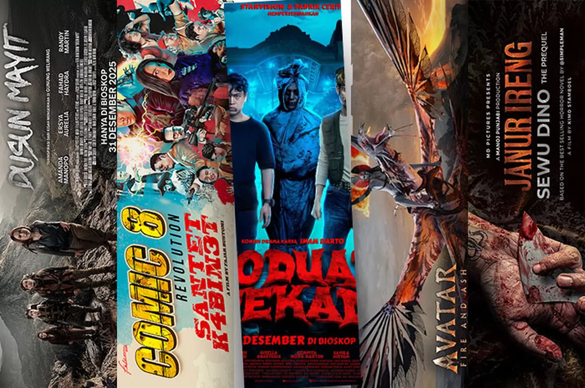 Cari film favoritmu hari ini! Simak jadwal lengkap bioskop XXI Asia Plaza dan Transmart Tasikmalaya, Jumat 2 Januari 2026. (Kolase dok. Cinema21)