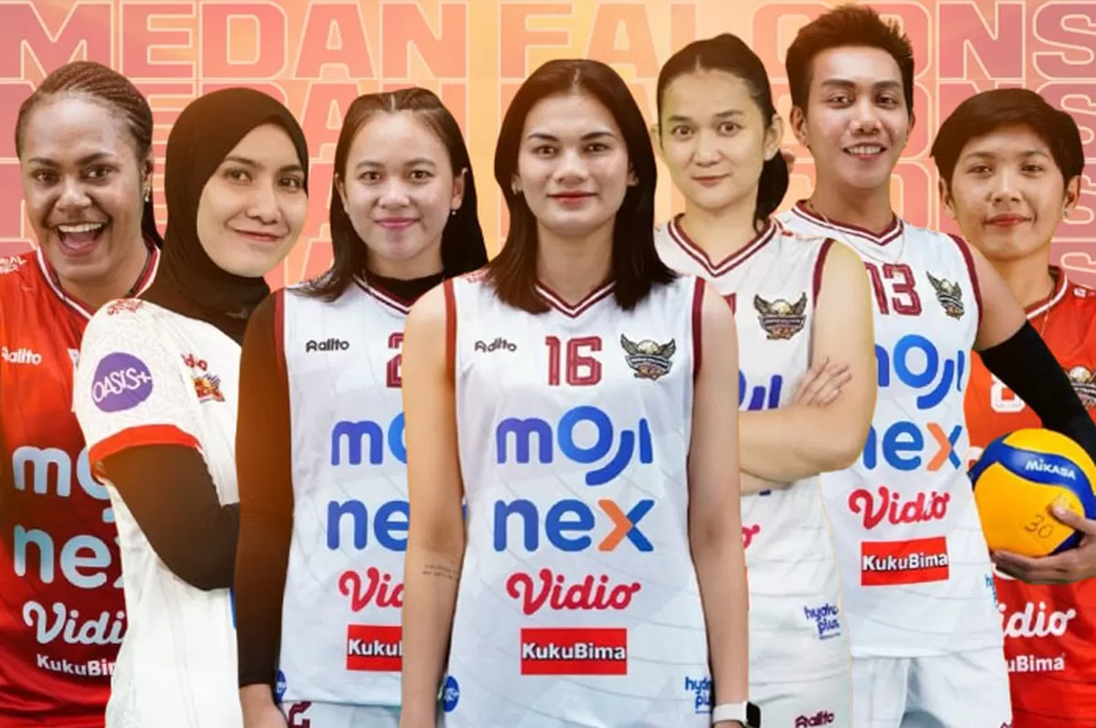 Proliga 2026 hadir di Sumut. Medan Falcons jadi tuan rumah, jadwal laga padat dan harga tiket nonton mulai Rp50 ribu. Simak selengkapnya.   (Instagram.com/falconsvolleyball.id)