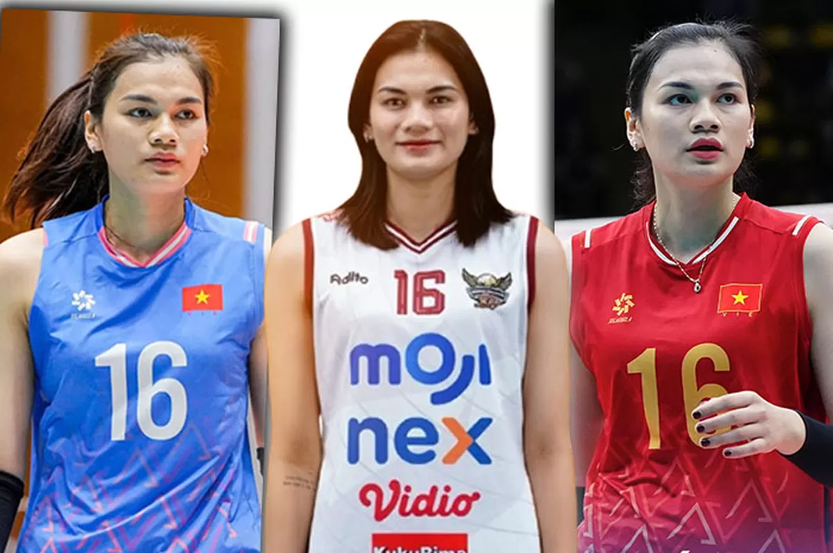 Vi Thi Nhu Quynh hanya terikat kontrak jangka pendek di Medan Falcons pada Proliga 2026 sebelum bergabung dengan Hanoi Tasco. Simak profil dan perjalanan kariernya.     (Instagram.com/bongchuyen.vietnam - falconsvolleyball.id)