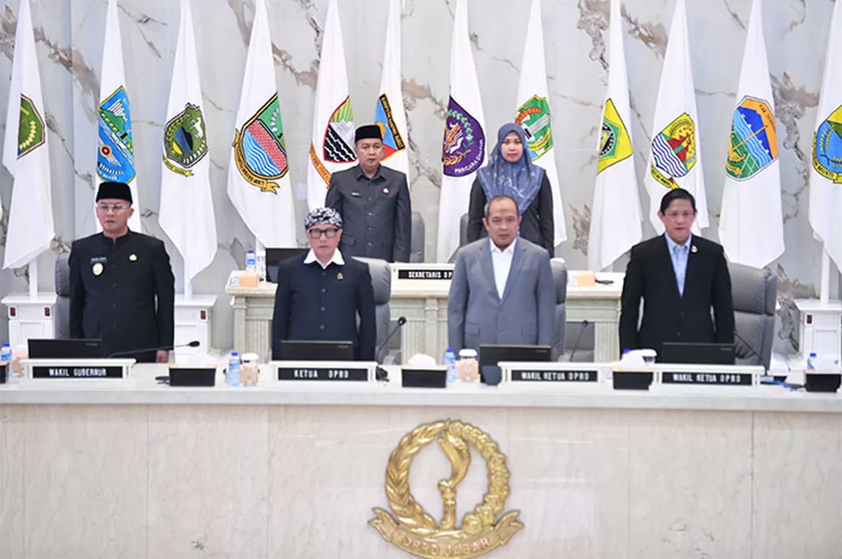 Pemdaprov Jabar dan DPRD Jabar sepakat memperkuat sinergi demi kelancaran program pembangunan dan kesejahteraan masyarakat Jawa Barat,&nbsp;Senin (5/1/2026). (Dok. Humas Jabar)