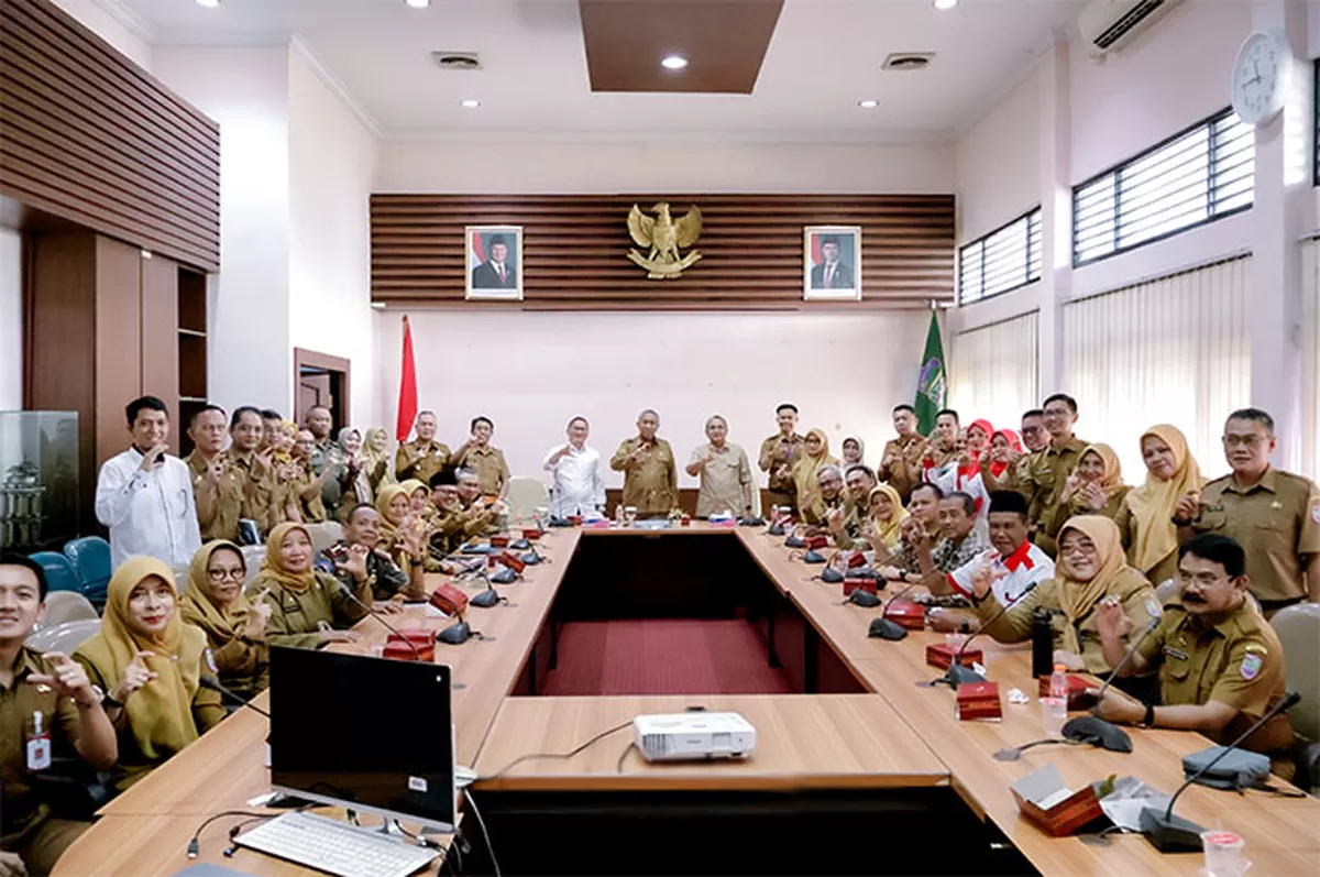 FGD Pemkab Ciamis merumuskan solusi KDMP dan MBG agar terintegrasi, berkelanjutan, dan berdampak langsung bagi petani. (Dok. Komimfo Ciamis)