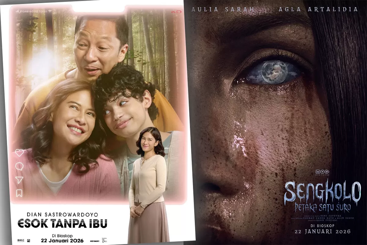 Jadwal Bioskop Transmart Tasikmalaya XXI 22 Januari hadir dengan tayang perdana Esok Tanpa Ibu dan Sengkolo: Petaka Satu Suro. (Dok. IMDb)