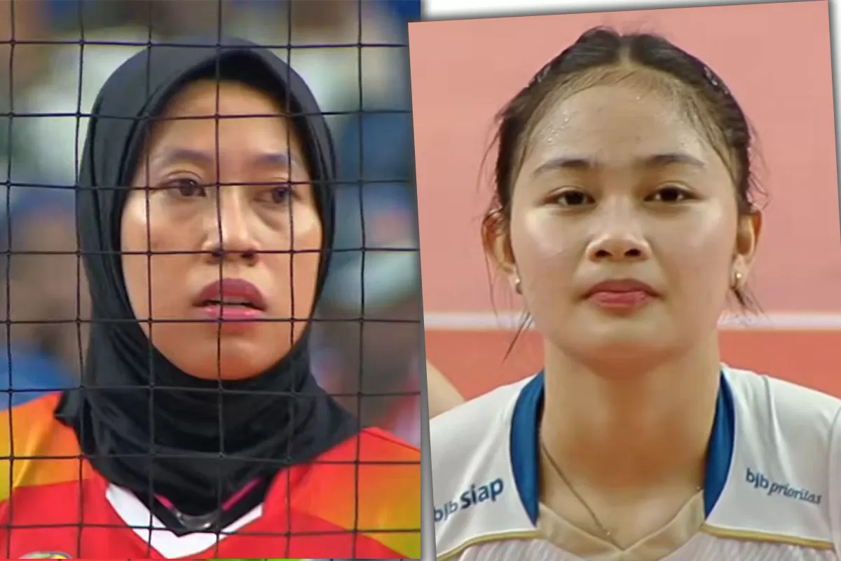 Hasil Proliga 2026 menghadirkan drama lima set saat Bandung BJB Tandamata menundukkan Jakarta Pertamina Enduro di GOR Jalak Harupat. (Tangkapan layar Moji TV)