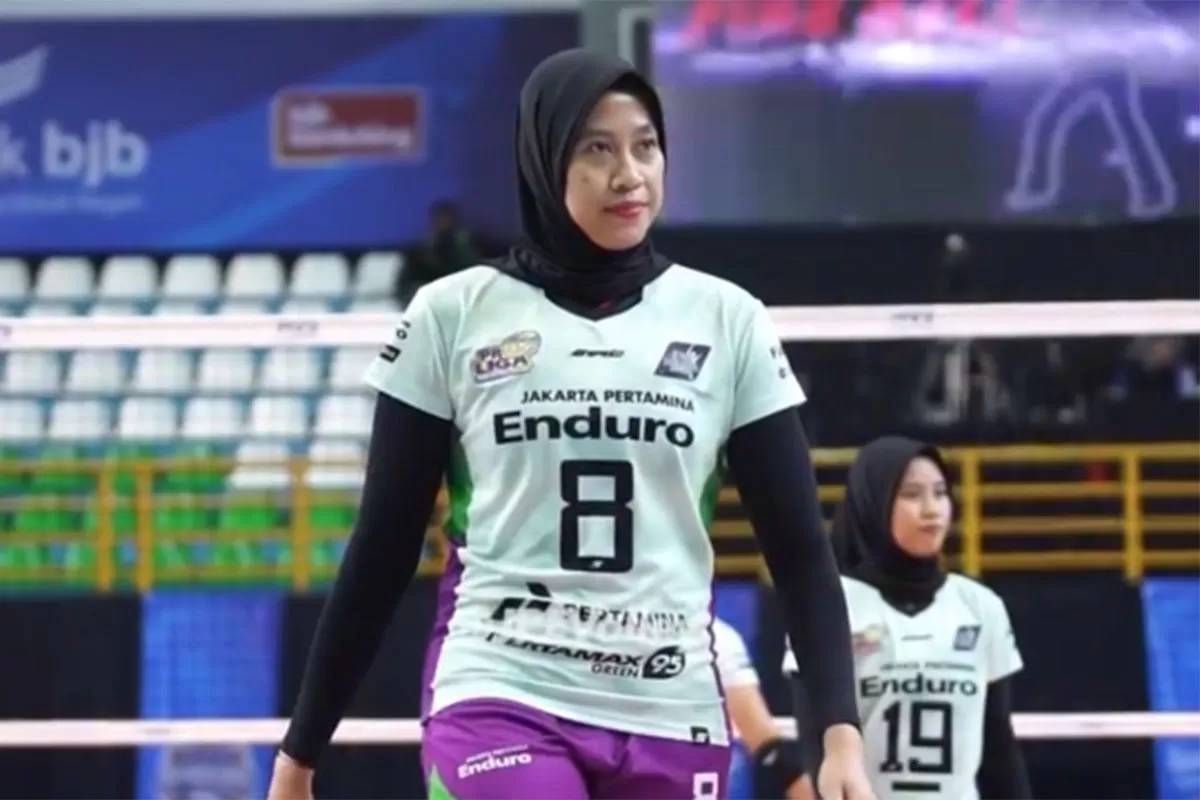 Megawati Hangestri menantang dominasi pemain asing dalam daftar top skor Proliga 2026 Putri hingga seri Bandung, Jumat, 23 Januari 2026. (Instagram/jpevolley)