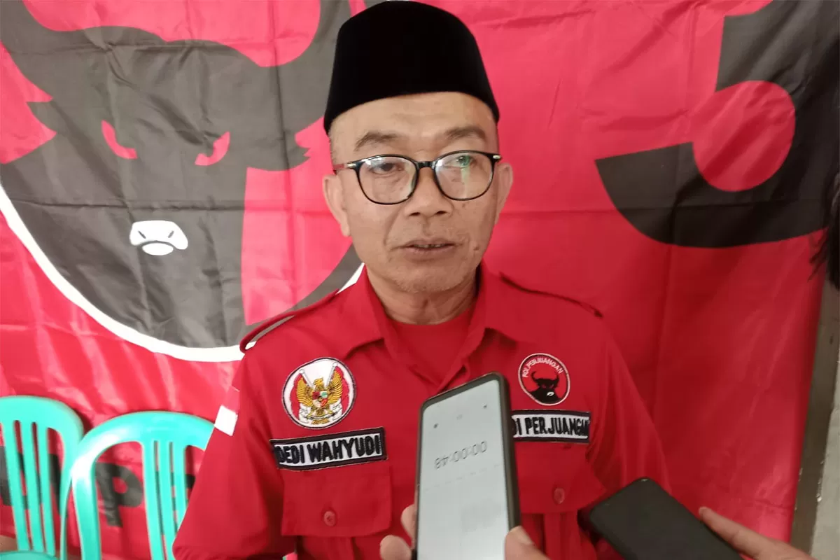Dedi Wahyudi terpilih memimpin PAC PDIP Mangkubumi usai Muscab PDIP yang digelar di Kota Tasikmalaya, Minggu 25 Januari 2026. (Dok. Asep M.S)