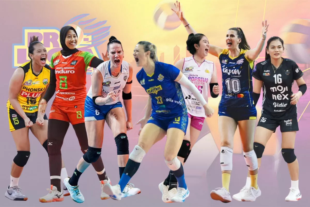 Seri Gresik Proliga 2026 membuka peta persaingan baru sektor putri antara Gresik Phonska Plus Pupuk Indonesia dan Jakarta Pertamina Enduro serta tim lainnya. (Arsyaputra)