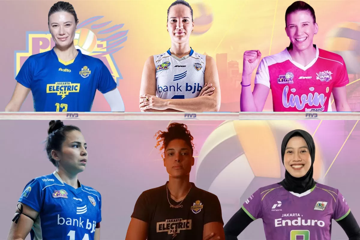 Top skor Proliga 2026 masih didominasi pemain asing, namun Megawati Hangestri konsisten membawa warna lokal di papan atas. (Arsyaputra)