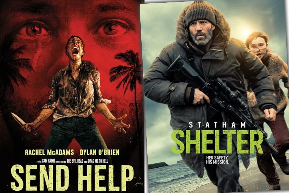 Update Jadwal Film Tasikmalaya di Bioskop XXI Plaza Asia, Film Shelter Send Help siap mengisi layar hari ini,&nbsp;Rabu 28 Januari 2026. (IMDb)