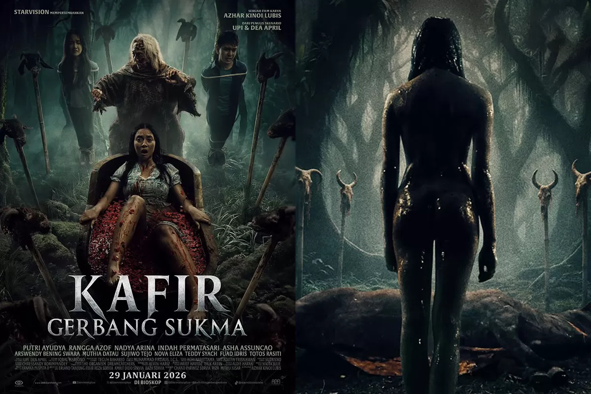Film horor Indonesia Kafir Gerbang Sukma siap tayang, simak sinopsis Kafir Gerbang Sukma dan teror lanjutan keluarga Sri. (Dok. IMDb)